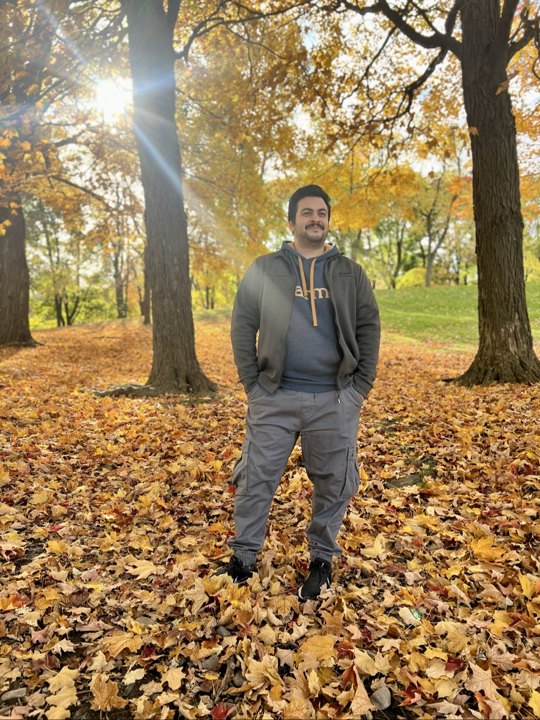The photograph the wearer added to the app, used as the first frame of the video.